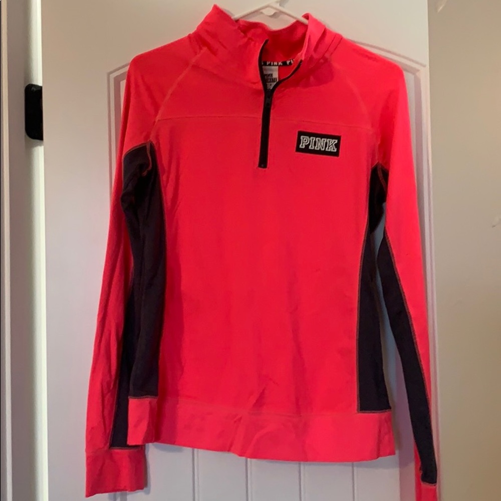Pink zip up jacket